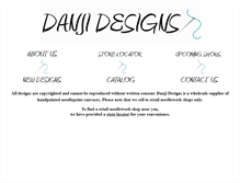 Tablet Screenshot of danjidesigns.com